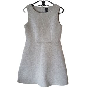 Elegant Gray Sleeveless Dress
